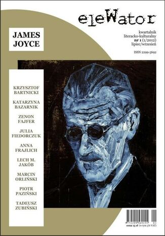 Okładka książki/ebooka eleWator 1 (1/2012) - James Joyce