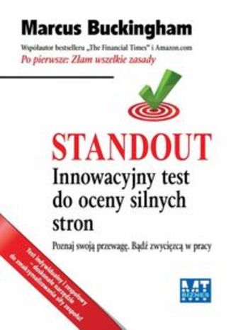 Okładka książki/ebooka Standout. Innowacyjny test do oceny silnych stron