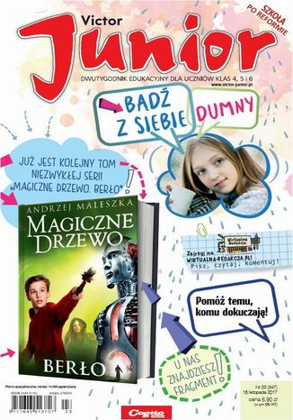 Okładka książki/ebooka Victor Junior nr 23 (347) 16 listopada 2017