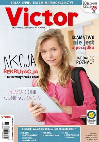 Okładka książki/ebooka Victor nr 6/490 21 marca 2019