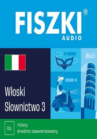 Ok³adka ksi±¿ki/ebooka FISZKI audio j. w³oski S³ownictwo 3