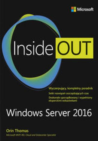 Okładka książki/ebooka Windows Server 2016. Inside Out