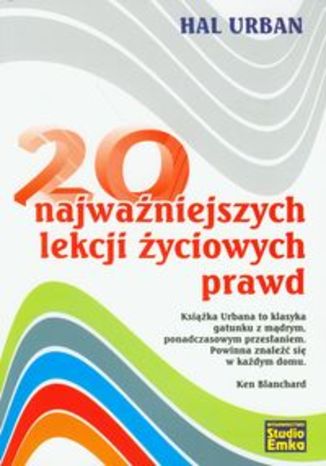 Okładka książki/ebooka 20 najważniejszych lekcji życiowych prawd