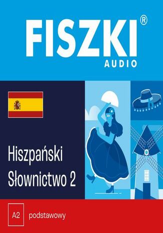 Okładka książki/ebooka FISZKI audio j. hiszpański Słownictwo 2