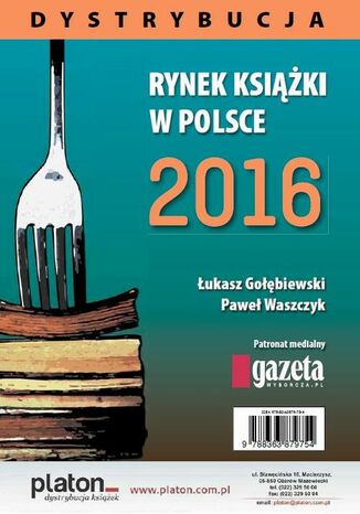 Okładka książki/ebooka Rynek książki w Polsce 2016. Dystrybucja