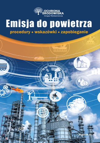Okładka książki/ebooka Emisja do powietrza procedury wskazówki zapobieganie