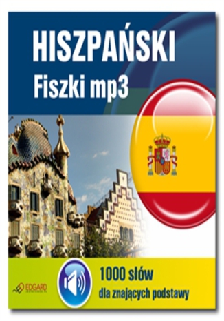 Okładka książki/ebooka Hiszpański fiszki mp3 1000 słówek dla znających podstawy
