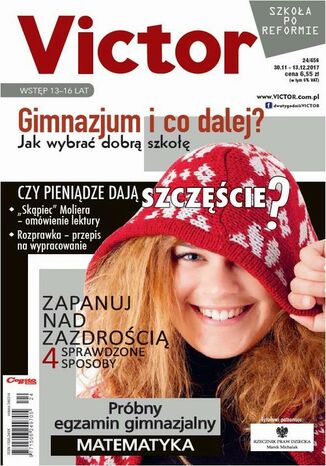 Okładka książki/ebooka Victor Gimnazjalista nr 24/456 30.11 - 13.12.2017