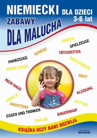 Okładka książki/ebooka Niemiecki dla dzieci 3-6 lat. Zabawy dla malucha