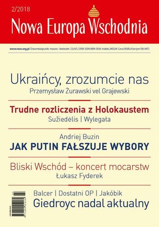 Okładka książki/ebooka Nowa Europa Wschodnia 2/2018