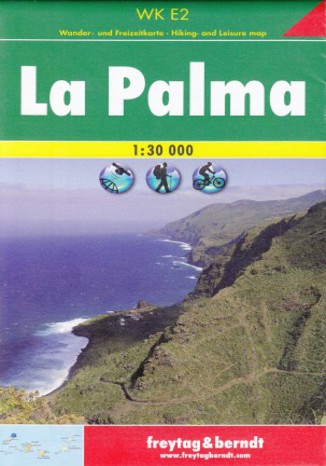 Okładka książki/ebooka La Palma. Mapa turystyczna Freytag & Berndt / 1:30 000