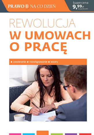 Okładka książki/ebooka Rewolucja w umowach o pracę