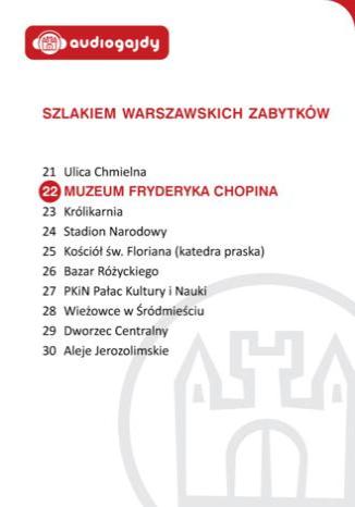 Okładka książki/ebooka Muzeum Fryderyka Chopina. Szlakiem warszawskich zabytków