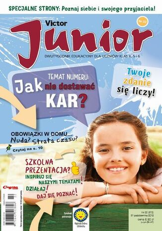 Okładka książki/ebooka Victor Junior nr 22 (372) 31 października 2018