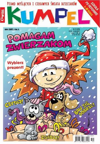 Okładka książki/ebooka Kumpel nr 12 (226) 23 XI - 19 XII 2017. Pismo myślących dzieciaków i ich rodziców