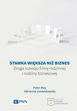 Okładka książki/ebooka Stawka większa niż biznes