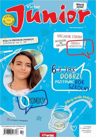 Okładka książki/ebooka Victor Junior nr 19 (343) 21 września 2017