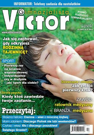 Okładka książki/ebooka Victor Gimnazjalista nr 13 (393)