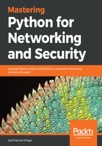 Okładka książki/ebooka Mastering Python for Networking and Security