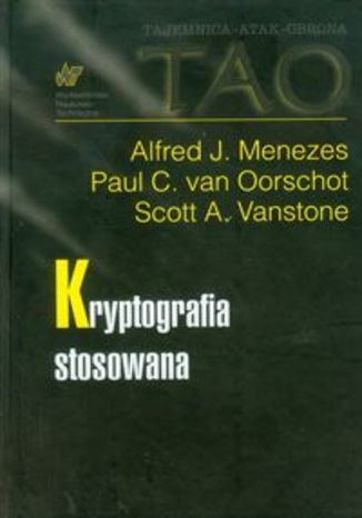 Okładka książki Kryptografia stosowana