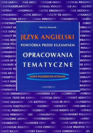 Okładka książki/ebooka Język angielski - Powtórka przed egzaminem - Opracowania tematyczne