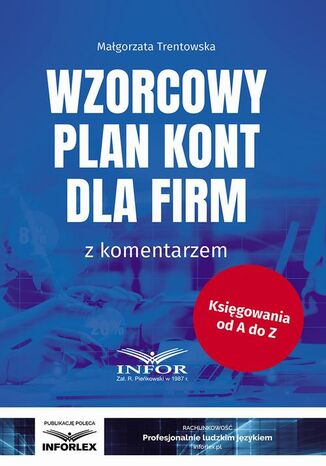 Okładka książki/ebooka Wzorcowy plan kont dla firm z komentarzem