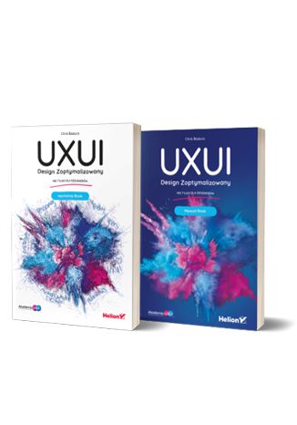 Okładka książki/ebooka UXUI. Workshop Book & Manual Book (pakiet)