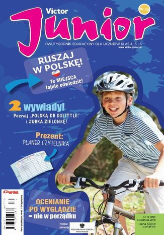 Okładka książki/ebooka Victor Junior nr 12 (362) 14 czerwca 2018