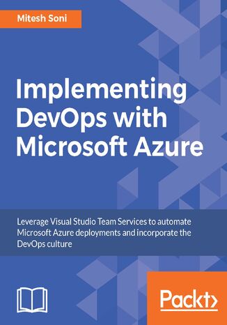 Okładka książki/ebooka Implementing DevOps with Microsoft Azure