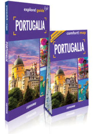 Okładka książki/ebooka Portugalia light przewodnik + mapa
