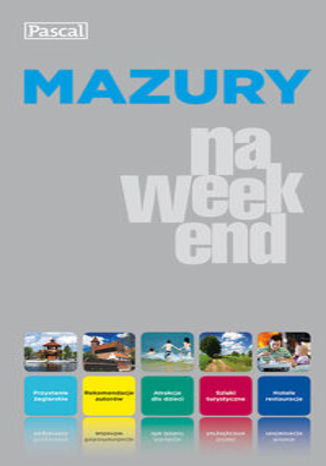 Okładka książki/ebooka Mazury na weekend. Przewodnik Pascal