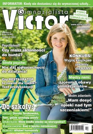Okładka książki/ebooka Victor Gimnazjalista nr 10 (416)