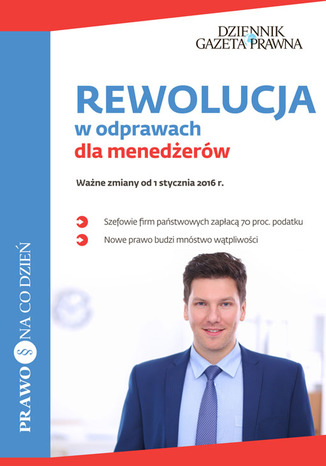 Okładka książki/ebooka REWOLUCJA w odprawach dla menedżerów