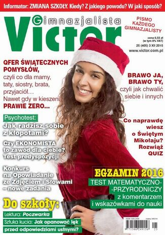Okładka książki/ebooka Victor Gimnazjalista nr 25 (405)