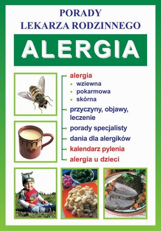 Okładka książki/ebooka Alergia. Porady lekarza rodzinnego