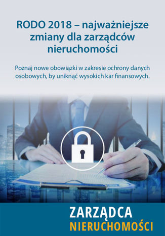 Okładka książki/ebooka RODO 2018 - najważniejsze zmiany dla zarządców nieruchomości
