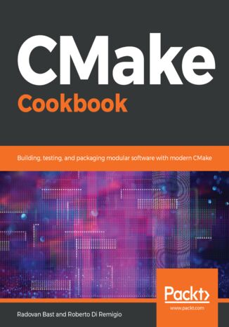 Okładka książki/ebooka CMake Cookbook