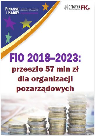 Okładka książki/ebooka FIO 2018-2023: przeszło 57 mln zł dla organizacji pozarządowych