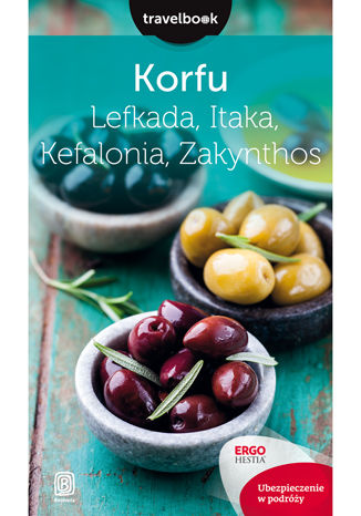 Okładka książki Korfu, Lefkada, Itaka, Kefalonia, Zakynthos.Travelbook. Wydanie 2