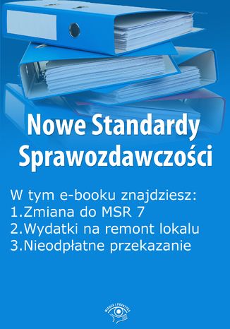 Okładka książki/ebooka Nowe Standardy Sprawozdawczości, wydanie maj 2016 r