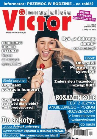 Okładka książki/ebooka Victor Gimnazjalista nr 3 (409)