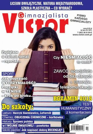 Okładka książki/ebooka Victor Gimnazjalista nr 7 (387)