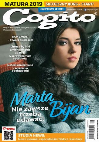 Okładka książki/ebooka Cogito nr 9 (531) Wrzesień 2018