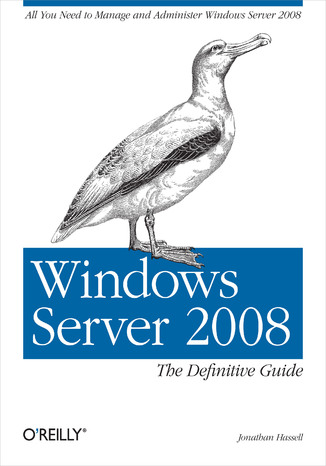 Okładka książki/ebooka Windows Server 2008: The Definitive Guide