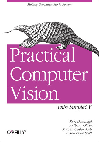 Okładka książki/ebooka Practical Computer Vision with SimpleCV. The Simple Way to Make Technology See