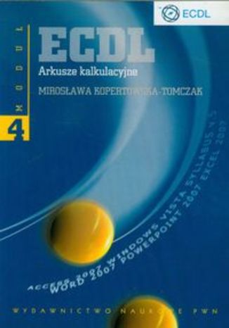 Okładka książki/ebooka ECDL Arkusze kalkulacyjne Moduł 4