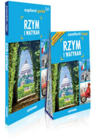 Okładka książki/ebooka Rzym i Watykan light: przewodnik + mapa
