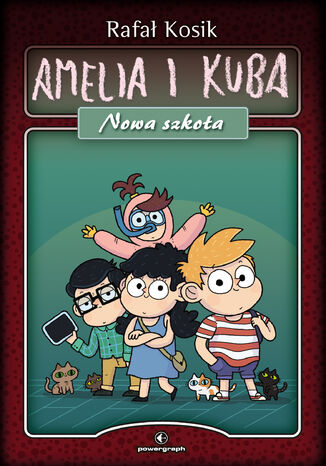 Okładka książki/ebooka Amelia i Kuba. Nowa szkoła