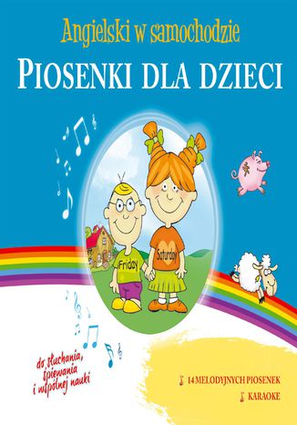 Okładka książki/ebooka Angielski w samochodzie - Piosenki dla dzieci