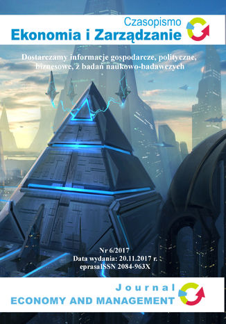 Okładka książki Czasopismo Ekonomia i Zarządzanie nr 6/2017
